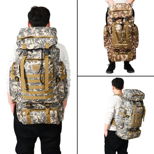 Outdoor Military Backpack Travel Backpack for Men Hiking Bag
