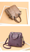 Load image into Gallery viewer, High Quality Leather Backpack Women Shoulder Bags Multifunction Travel Backpack

