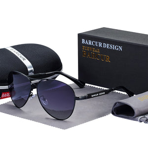 Titanium Alloy Design Polarizing Sunglasses