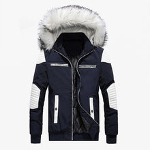 Load image into Gallery viewer, Men Winter Jacket Streetwear Camouflage Thicken Warm

