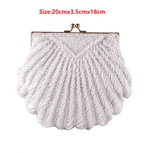 Load image into Gallery viewer, Evening  Women Clutch Bags, Wedding Bridal Handbag Pearl Beaded Bags
