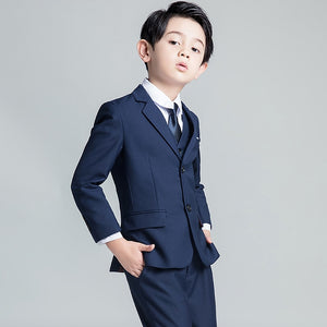 Flower Boys Formal Wedding Suit Set Children