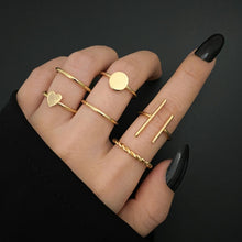 Load image into Gallery viewer, 7pcs Fashion Jewelry Rings Set
