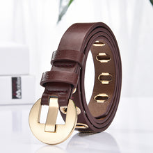 Load image into Gallery viewer, New Adjustable Women Alloy Leather Belt for Pants Dresses
